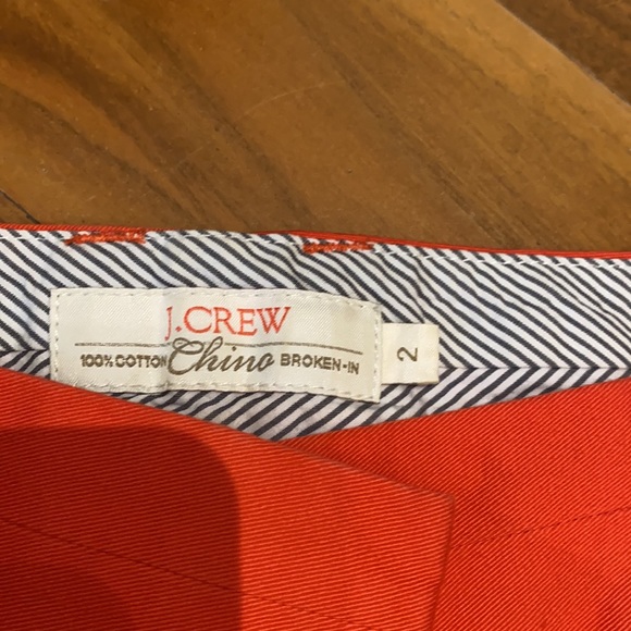JCrew broken in Chino shorts size 2 - Picture 2 of 6